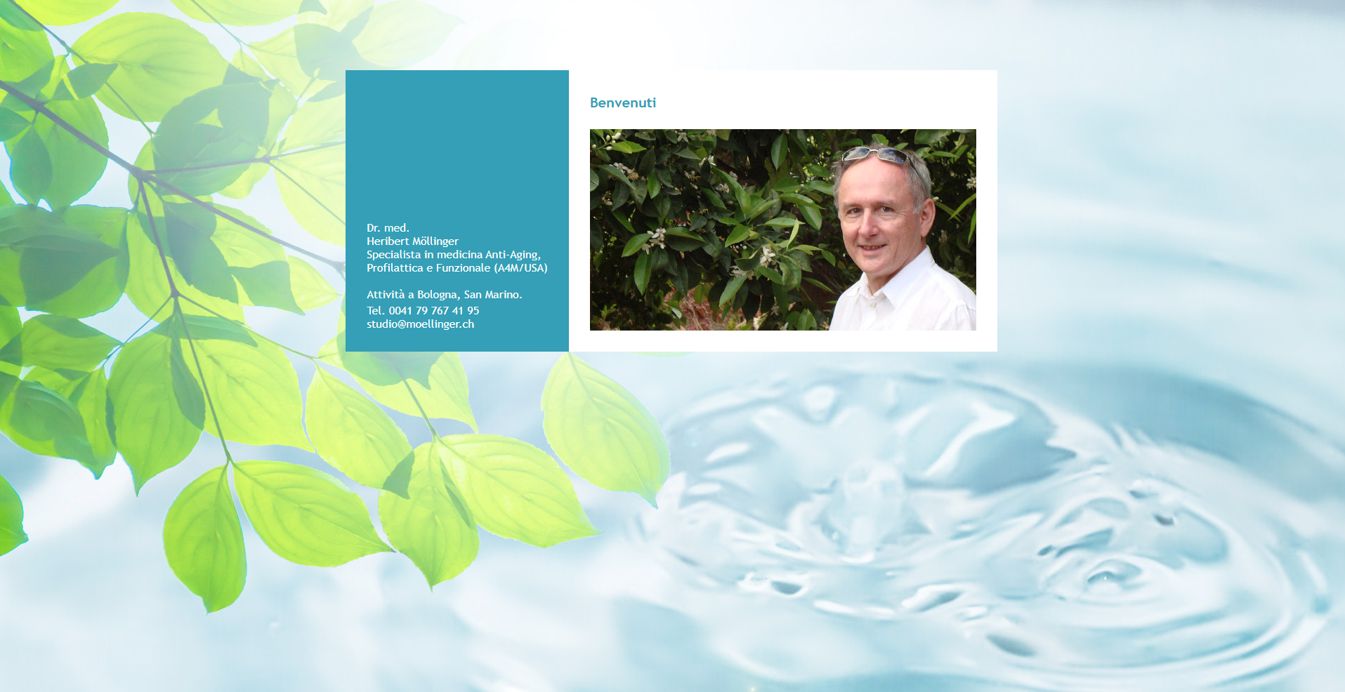 Dr. med. Heribert Möllinger - Specialista in medicina Anti-Aging, Profilattica e Funzionale